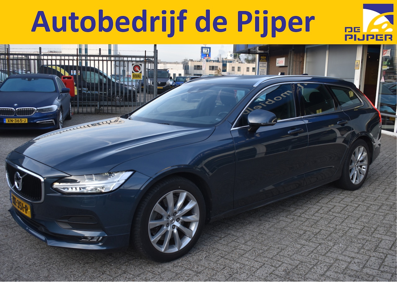 Volvo V90 - 2.0 T4 Momentum 2.0 T4 Momentum ,ORGINEEL NEDERLANDSE AUTO , BOEKJES,NAP EN ONDERHOUDSHISTORIE - AutoWereld.nl