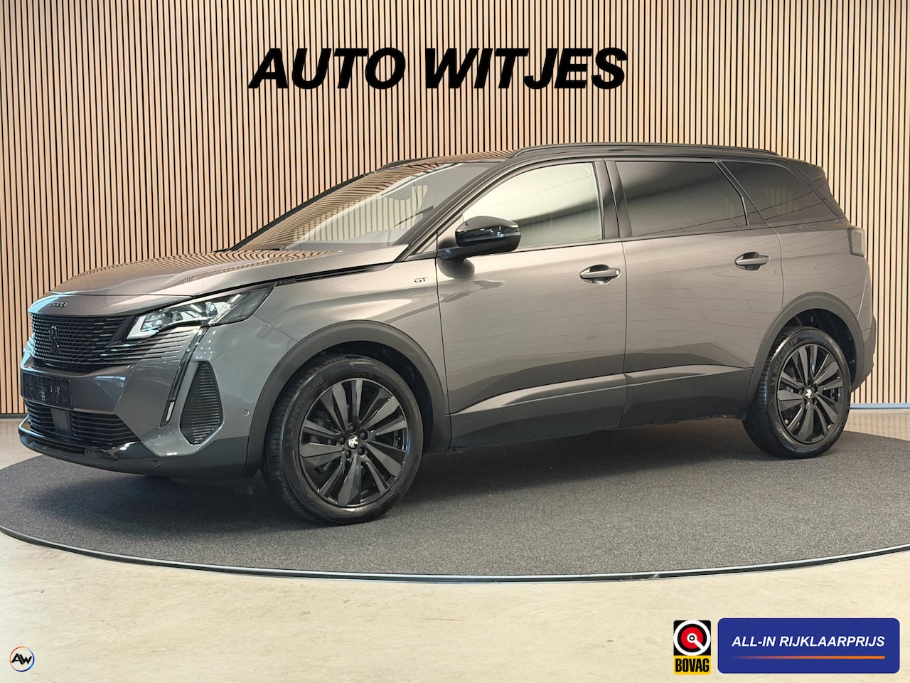 Peugeot 5008 - 1.2 PureTech 130PK Aut. GT BLACK PAKKET | LED | Camera | Navi | 7 Zits | Incl. garantie - AutoWereld.nl