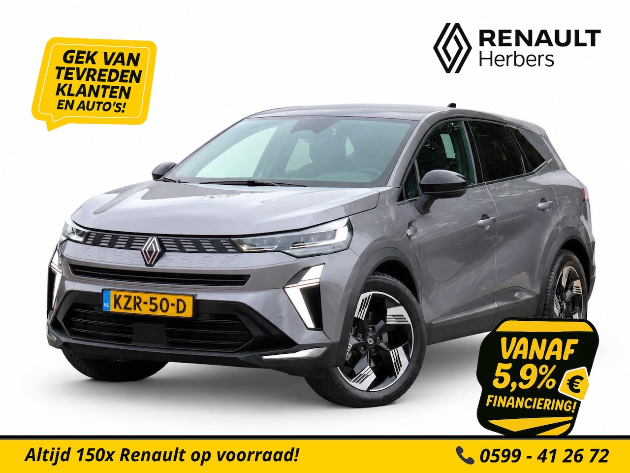 Renault Symbioz - 1.6 E-Tech full hybrid 145 techno AUTOMAAT / VEEL OPTIES / CAMERA / ELECTRISCHE KOFFERDEKS - AutoWereld.nl