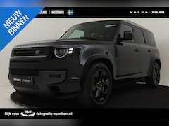 Land Rover Defender 110 - 2.0 P300e 110 X-DYNAMIC SE SANTORINI BLACK|PANO.DAK|TREKHAAK|20"|COLD CLIMATE PACK|STOELVE