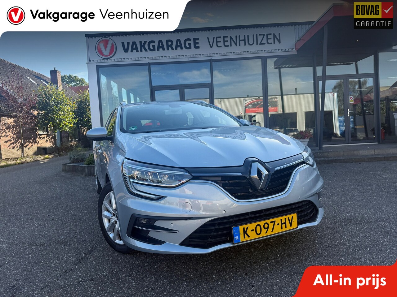 Renault Mégane Estate - 1.3 TCe Business Zen|Rijklaar prijs|Camera|Trekhaak|Carplay|Climate|Cruise| - AutoWereld.nl