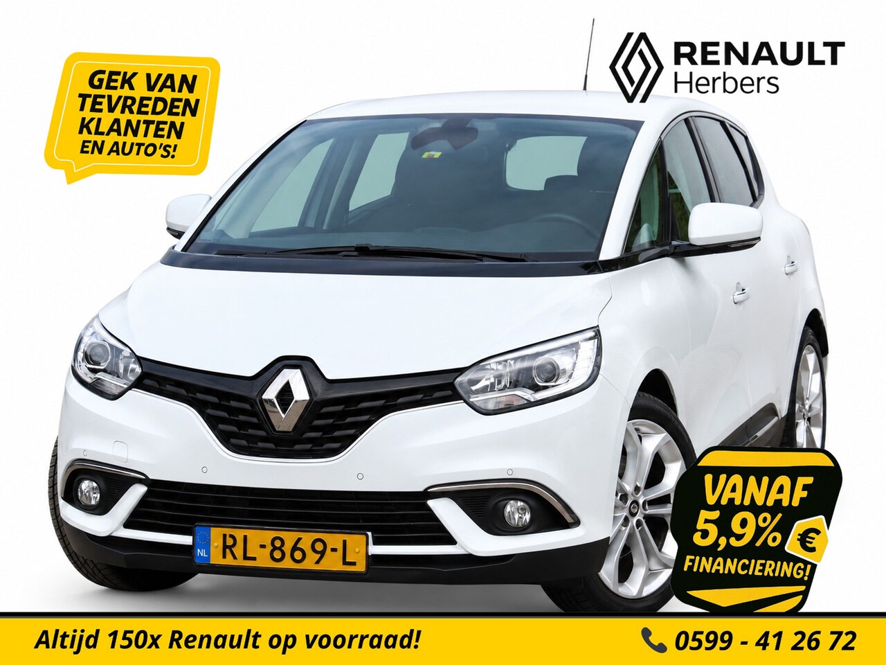 Renault Scénic - 1.2 TCe Zen AIRCO / NAVI - AutoWereld.nl