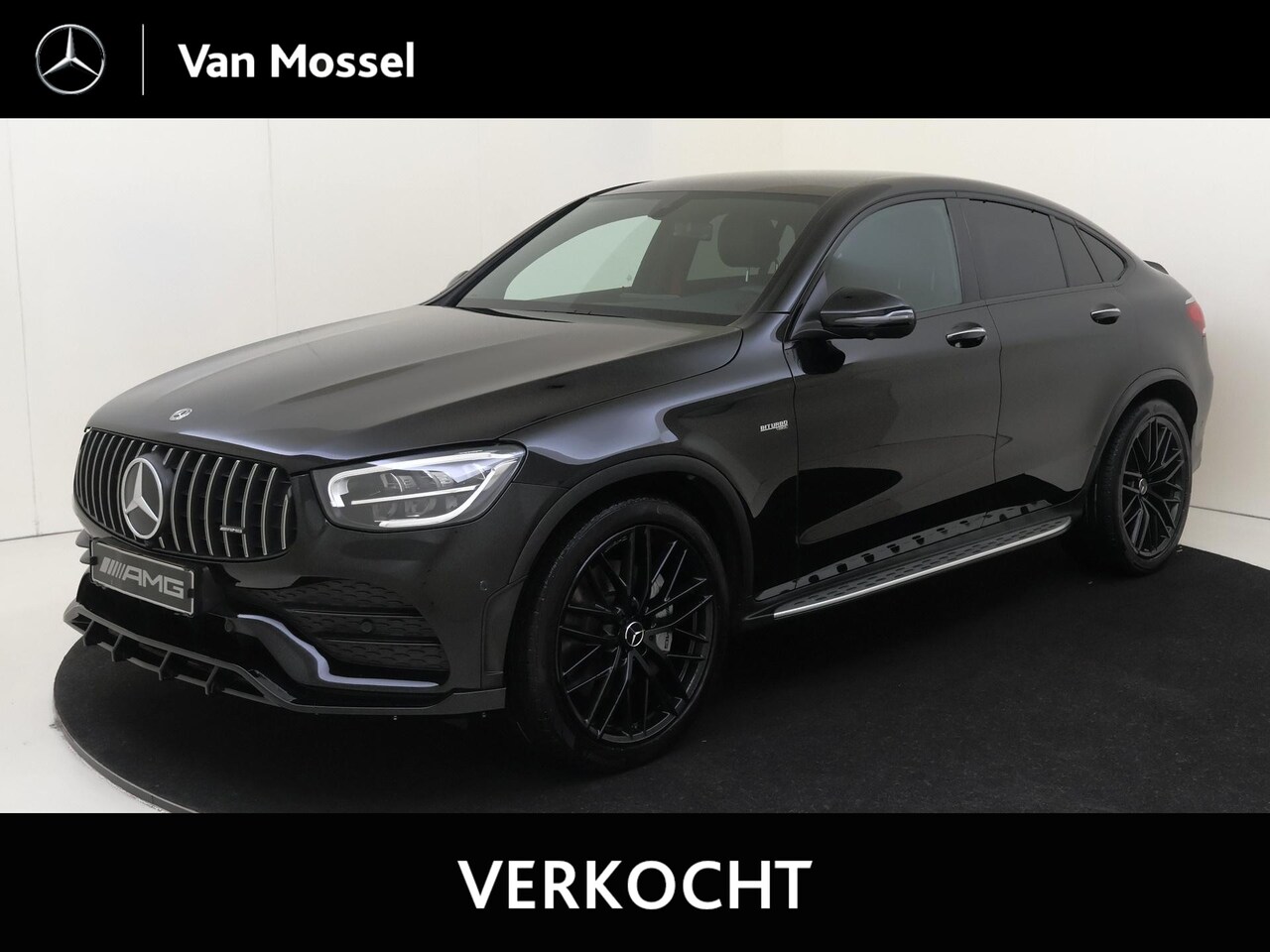 Mercedes-Benz GLC-klasse Coupé - AMG 43 4MATIC Premium Plus / Memory-Stoelen / Burmester / 360Graden-Camera / - AutoWereld.nl