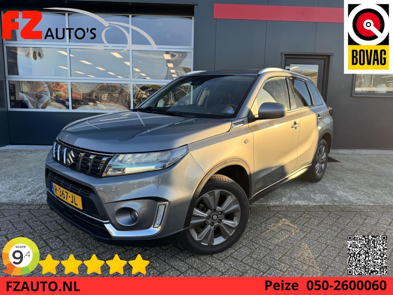 Suzuki Vitara - 1.4 Boosterjet Select Smart Hybrid - Apple Carplay/Android Auto - Climate Control - Stoelv - AutoWereld.nl