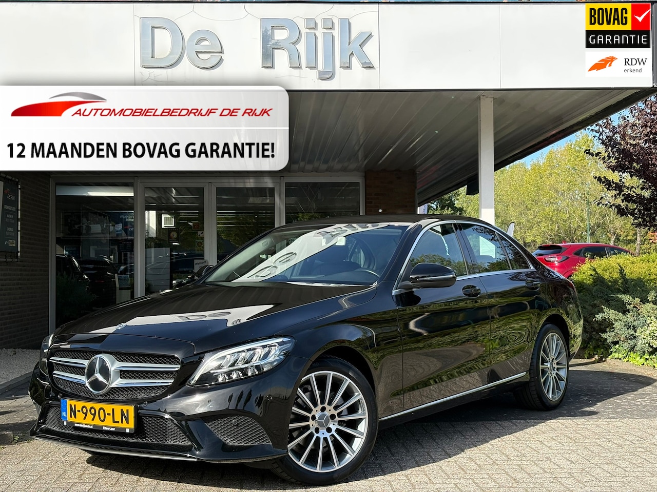 Mercedes-Benz C-klasse - 180 Business Solution Avantgarde | Navi, Camera, Stoelverw., Cruise, Climate | Goed onderh - AutoWereld.nl