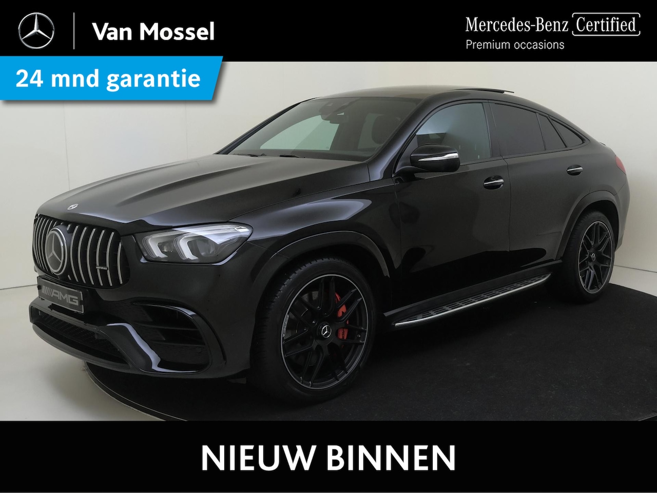 Mercedes-Benz GLE-Klasse Coupé - AMG 63 S 4MATIC+ / Panoramadak/ 22 inch/ Burmester/ Memory/ Carbon int. + stuur/ Stoelverw - AutoWereld.nl