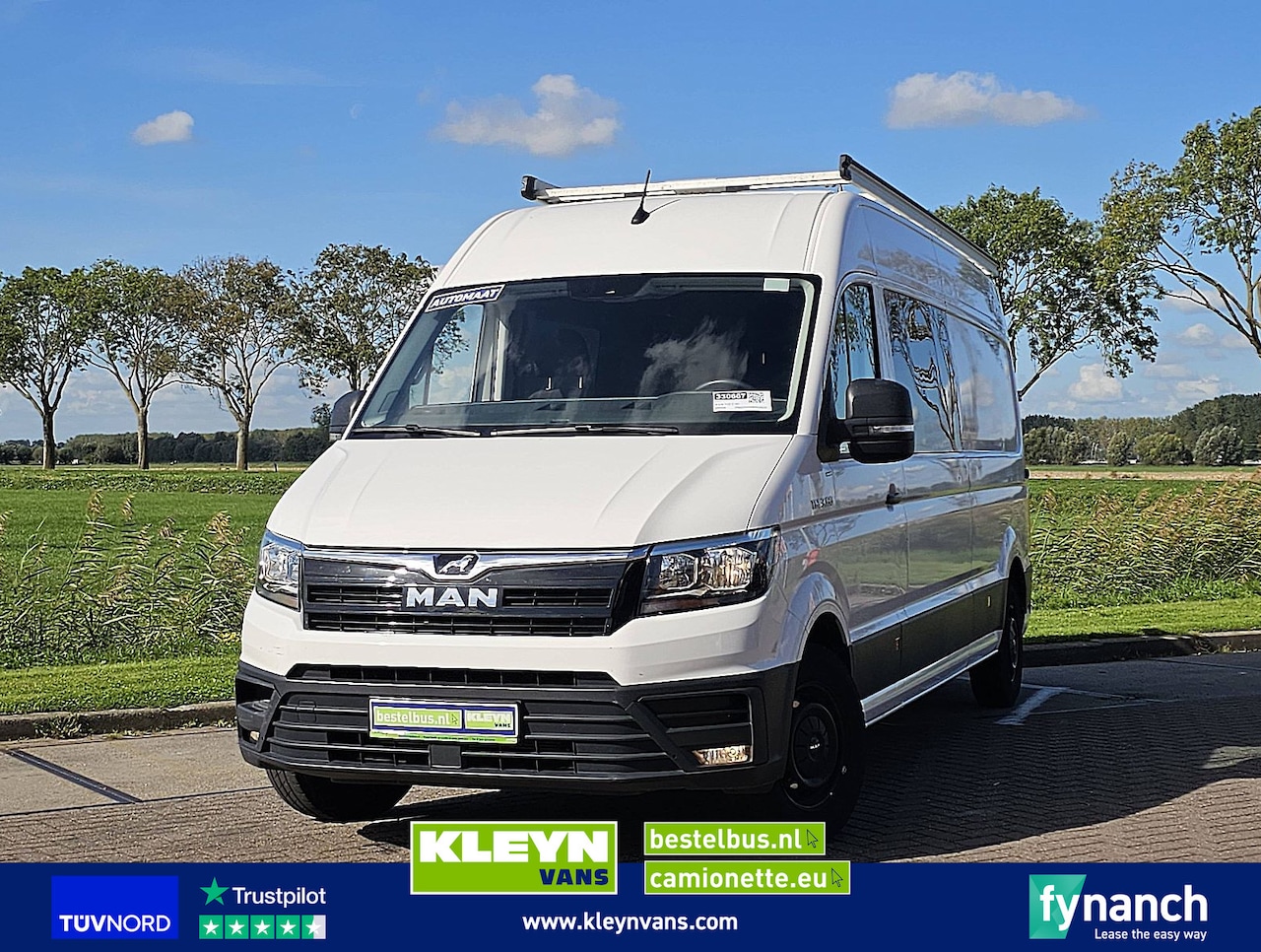 MAN TGE - 3.180 L4H3 Dubbele Cabine Automaat 177Pk Lage-Kilometerstand Imperiaal Trekhaak! - AutoWereld.nl
