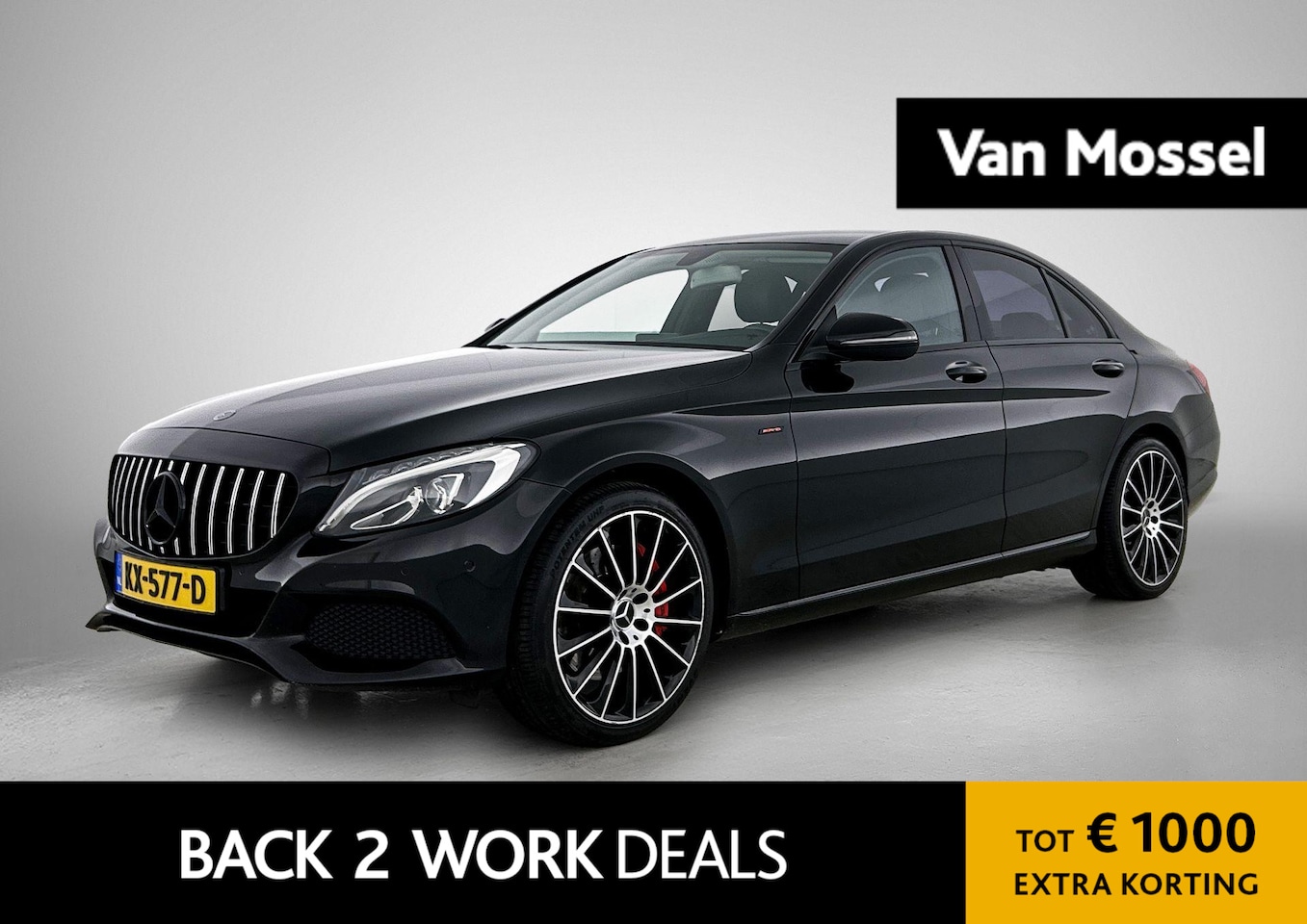 Mercedes-Benz C-klasse - 350 e Lease Edition | Sfeerverlichting | Stoelverwarming | Achteruitrijcamera | Parkeersen - AutoWereld.nl