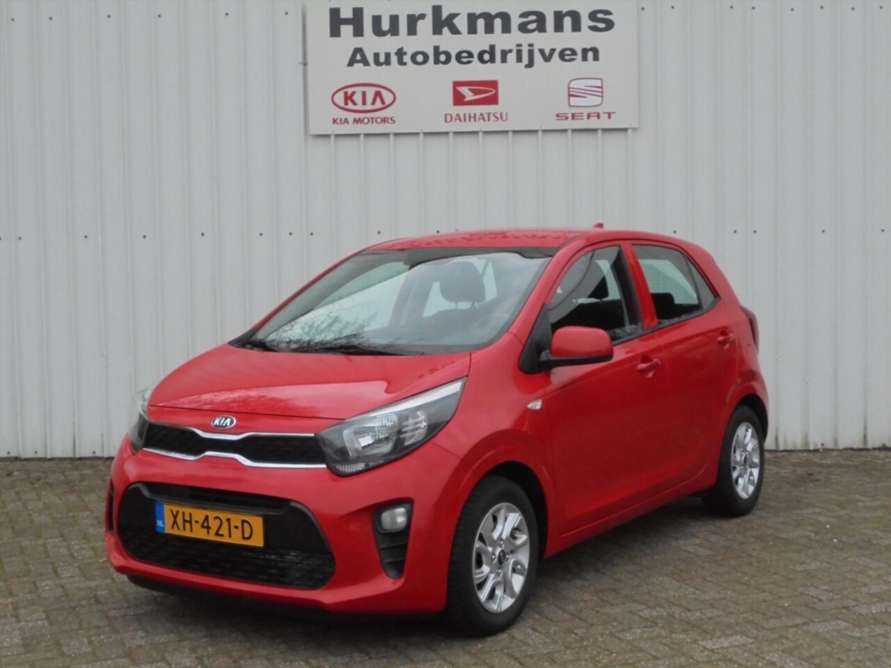 Kia Picanto - 1.0i AIRCO NAVI CARPLAY LM-VELGEN NL-AUTO - AutoWereld.nl