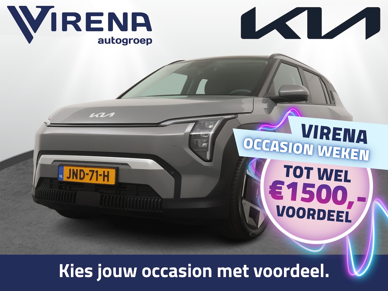 Kia EV3 - Plus Advanced 81.4 kWh - Schuif-/kanteldak - Stoel-/stuurverwarming - Navigatie - LED - Cl - AutoWereld.nl