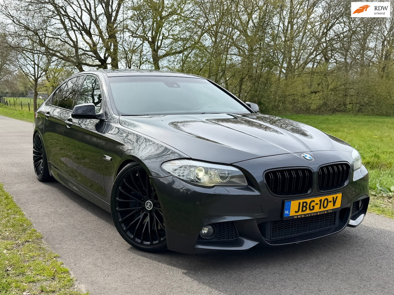 BMW 5-serie - 550i Executive | 500PK | Eisenmann Uitlaat |KW-Schroefset - AutoWereld.nl