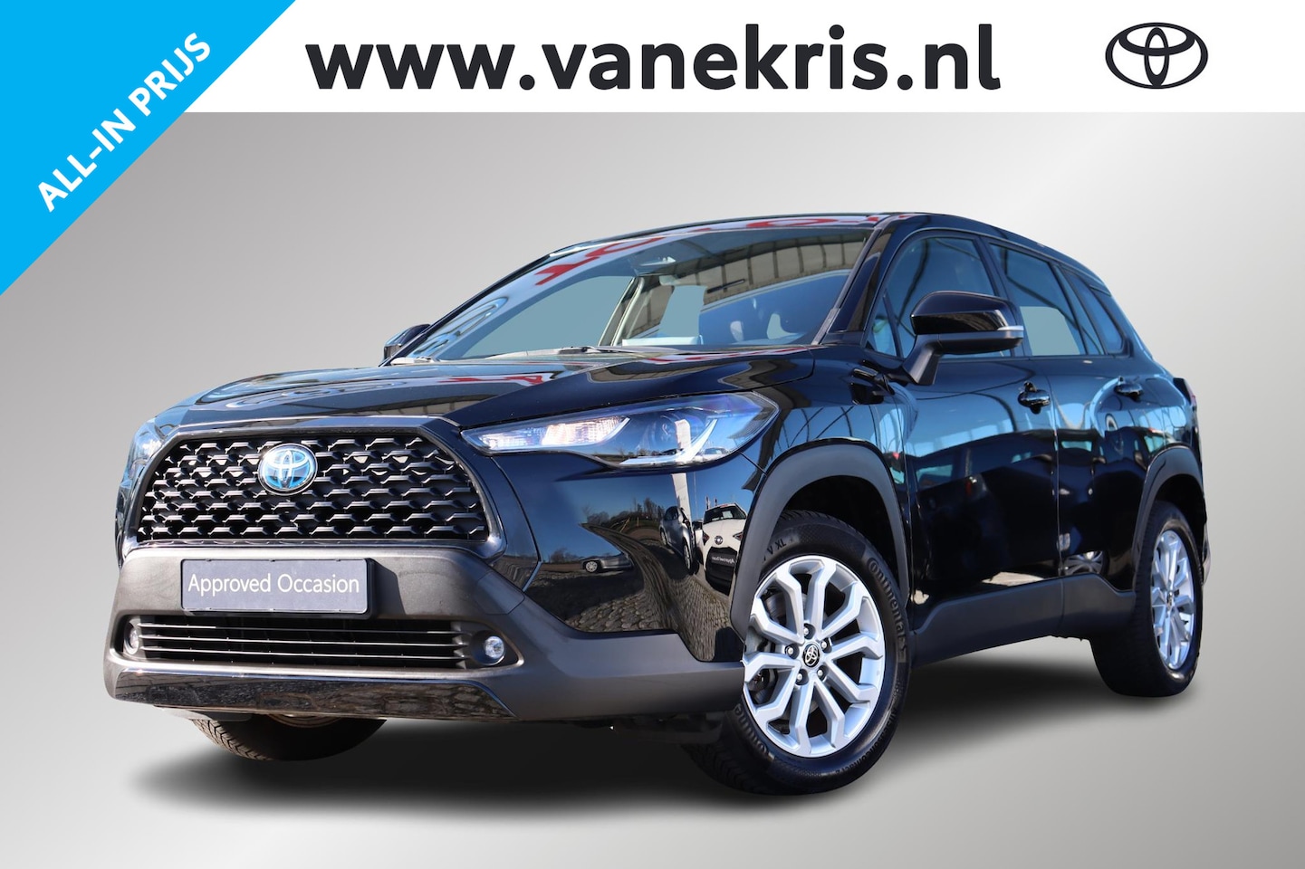 Toyota Corolla Cross - 2.0 High Power Hybrid Active Apple carplay , Android auto. - AutoWereld.nl