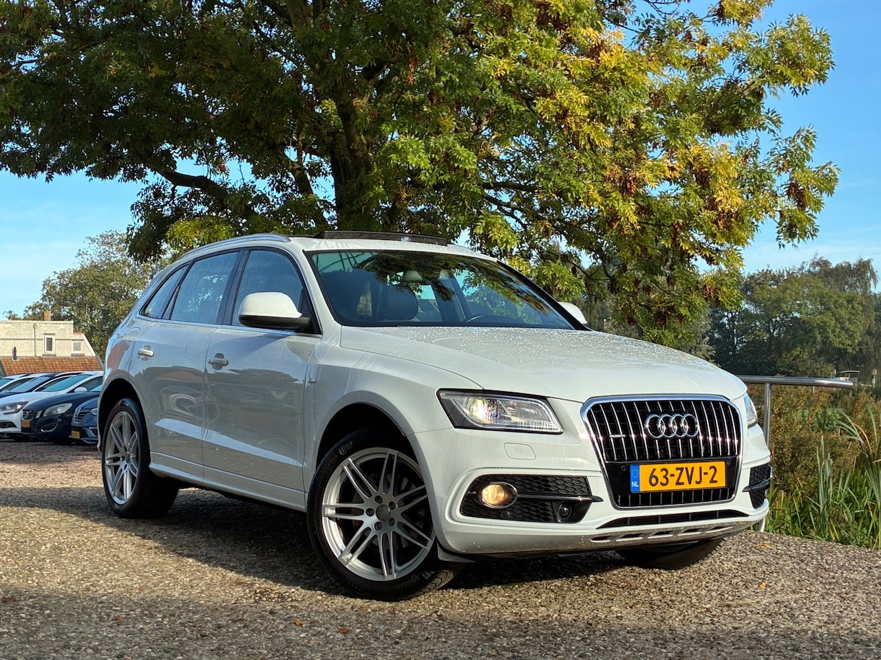 Audi Q5 - 2.0 TFSI 2x S-Line | Automaat | Panodak + Leder + MMI nu €14.975,-!! - AutoWereld.nl