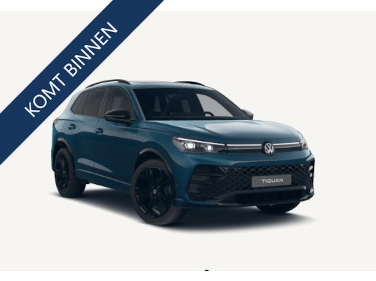 Volkswagen Tiguan - 1.5 eTSI 150PK DSG R-Line Black Style | Panorama | HUD | Trekhaak | 360° Camera | Nieuw - AutoWereld.nl