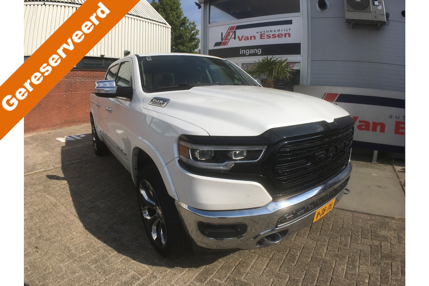 Dodge Ram 1500 - 5.7 V8 4x4 Crew Cab Longhorn Prins LPG, Harman Kardon, Pano dak, 360 camera, Prins LPG. Bo - AutoWereld.nl