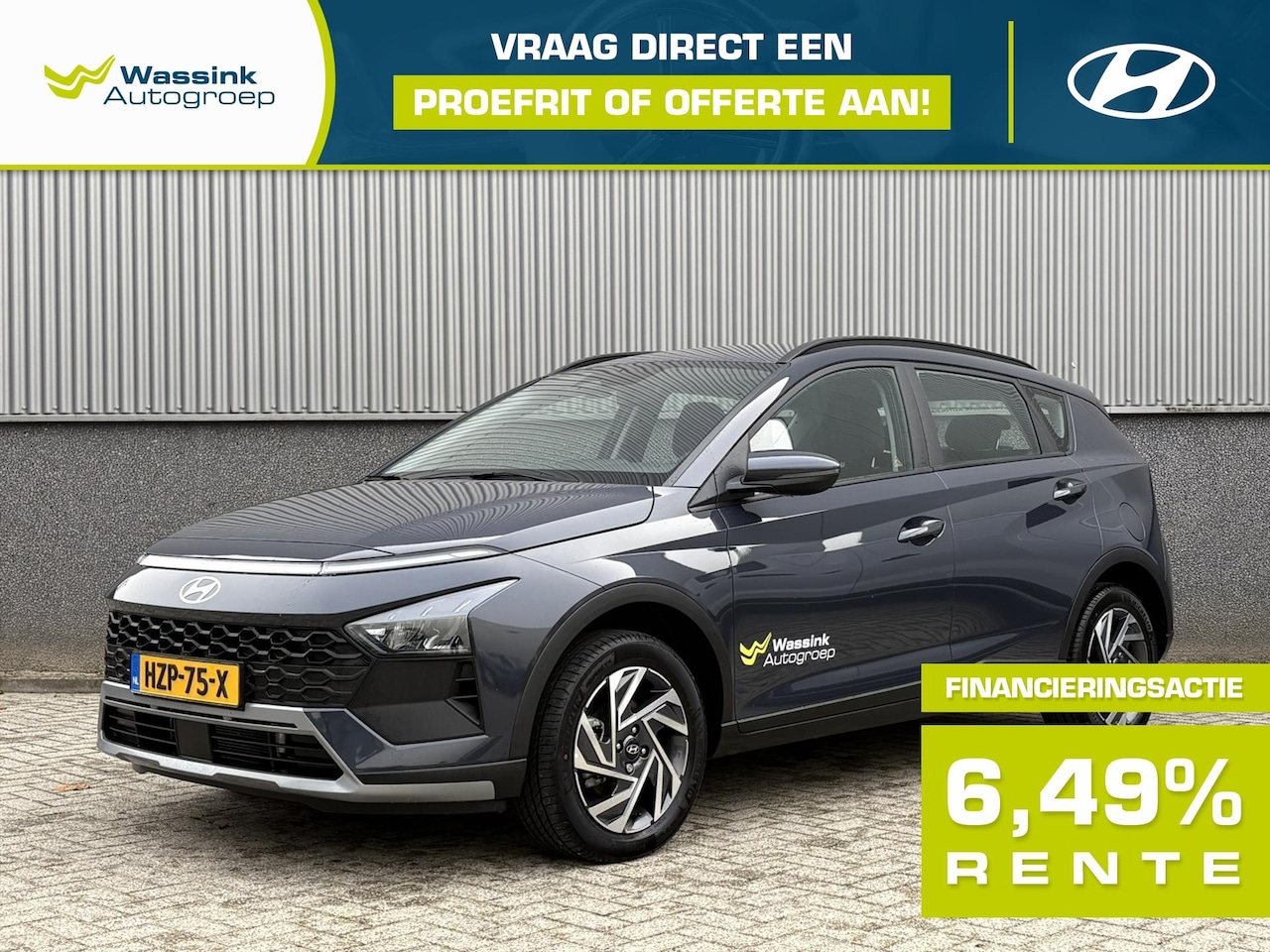 Hyundai Bayon - 1.0 T-GDI 48V 100PK Comfort | Cruise Control | Parkeersensoren | Camera | - AutoWereld.nl