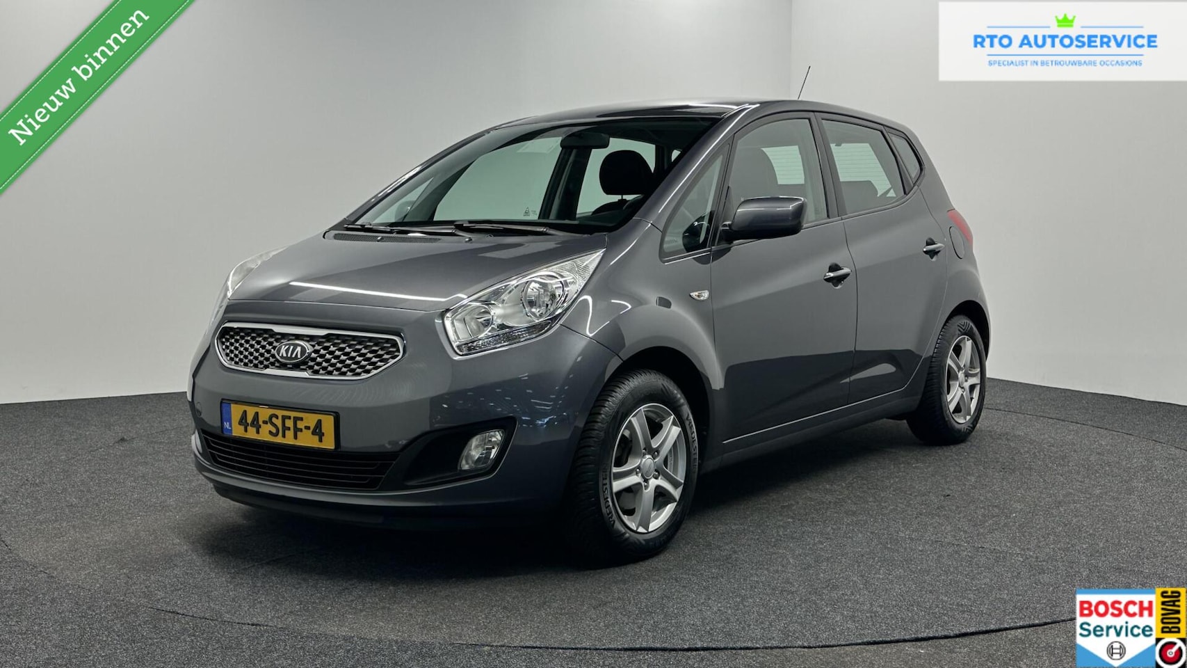 Kia Venga - 1.4 CVVT Seven NAVI CAMERA ECC CRUISE LM TREKHAAK 101000 KM. - AutoWereld.nl