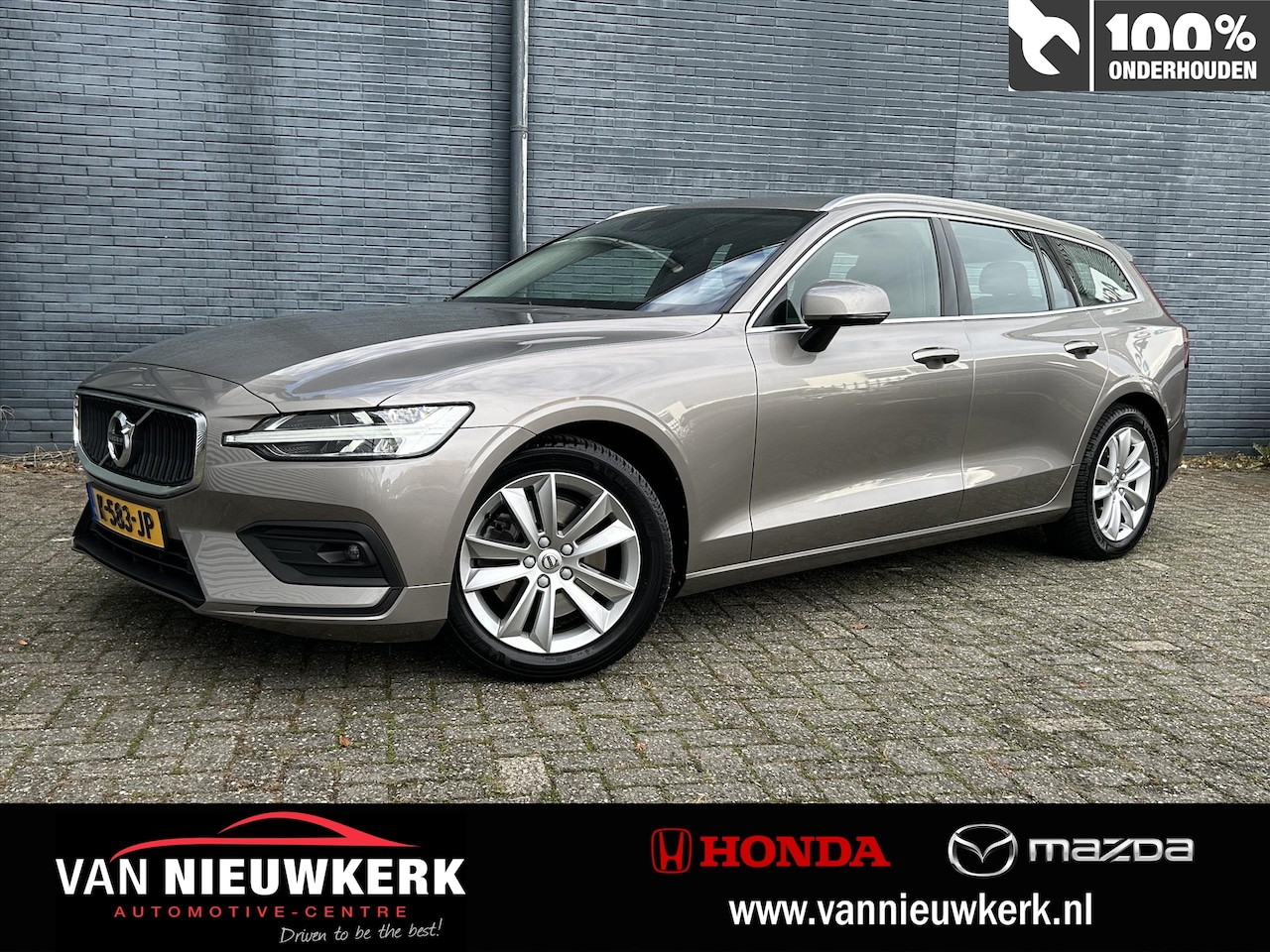 Volvo V60 - B3 163pk Automaat Mild Hybrid Business Pro | Harman Kardon Audio | Navi & Carplay | Stoel& - AutoWereld.nl