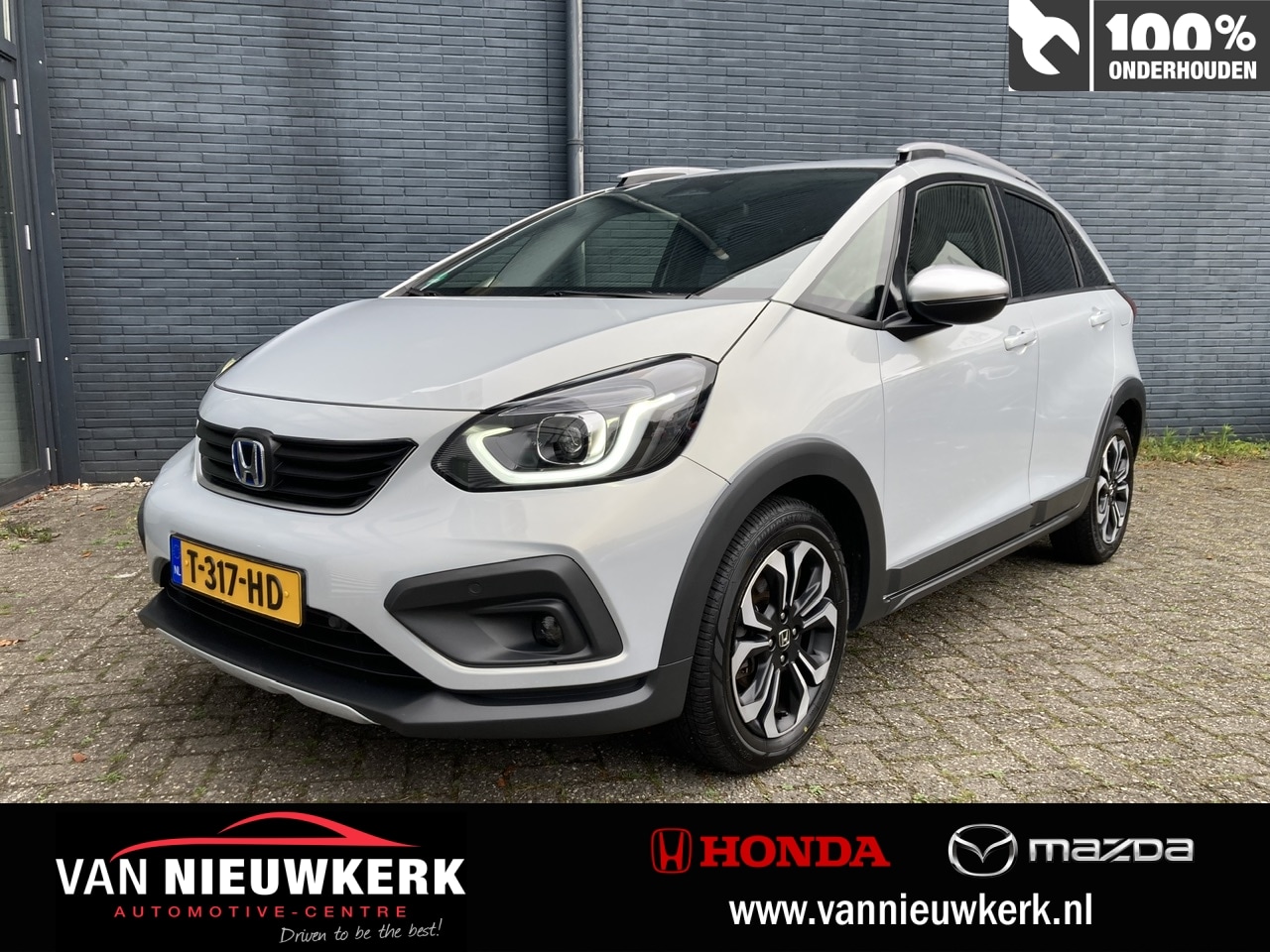 Honda Jazz - 1.5 i-MMD 109pk Hybrid Automaat Crosstar | Navigatie Apple Car Play | Adaptieve Cruisecont - AutoWereld.nl