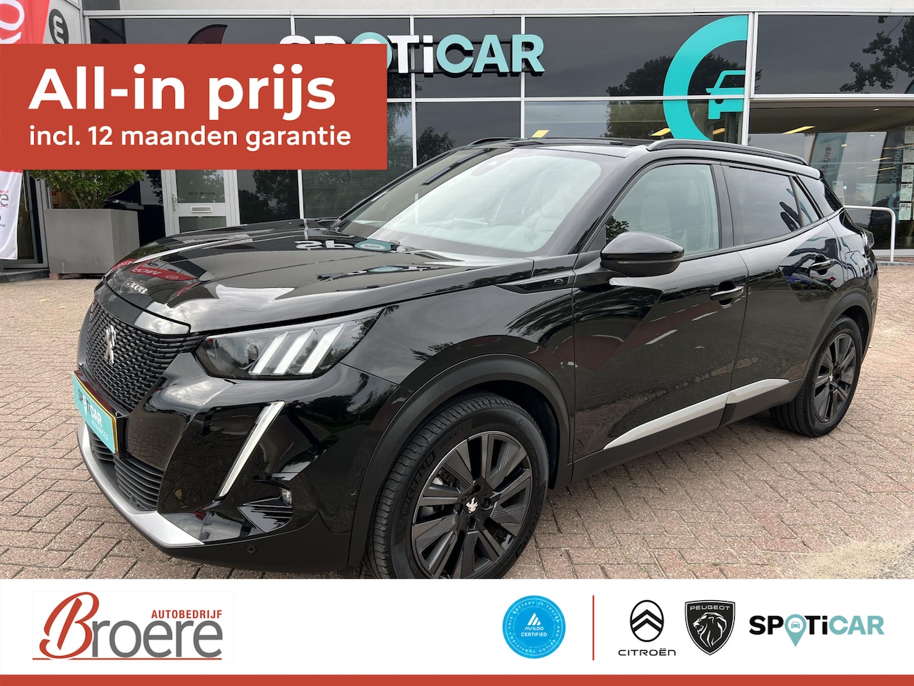 Peugeot e-2008 - EV GT Pack 50 kWh 136 pk Automaat - AutoWereld.nl