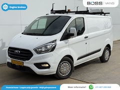 Ford Transit Custom - 340 1.0 PHEV 120PK L1 *ELEKTRO MOTOR KAPOT* PHEV Inbouwkast Dakrailing Dodehoekdetectie Cr