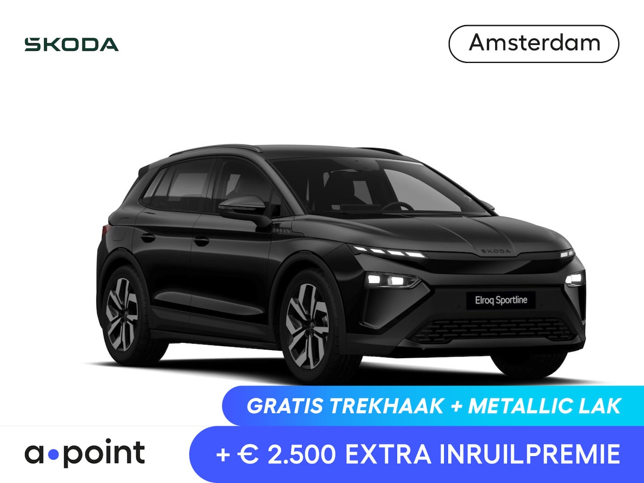 Skoda Elroq - 60 Sportline 190 pk | Trekhaak | Business Upgrade pakket - Plus - AutoWereld.nl