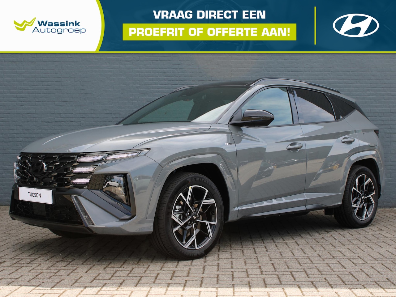 Hyundai Tucson - 1.6 T-GDI PHEV N Line Sky 1.6 T-GDI PHEV N Line Sky - AutoWereld.nl