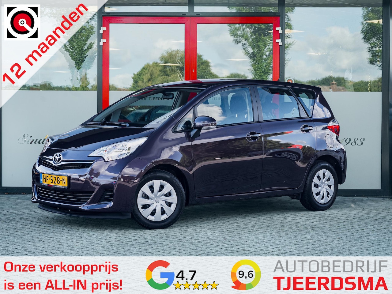Toyota Verso S - 1.3 VVT-i Comfort Plus | Trekhaak | Airco | Cruise Control | - AutoWereld.nl