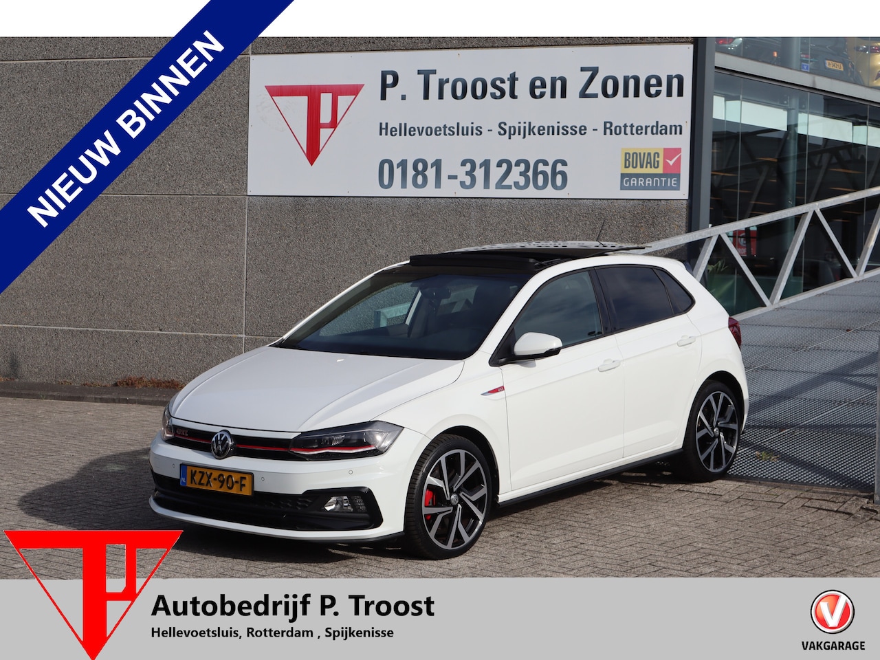 Volkswagen Polo - 2.0 TSI GTI Panoramadak/Stoelverwarming/Apple carplay/Achteruitrijcamera/Digital dashboard - AutoWereld.nl