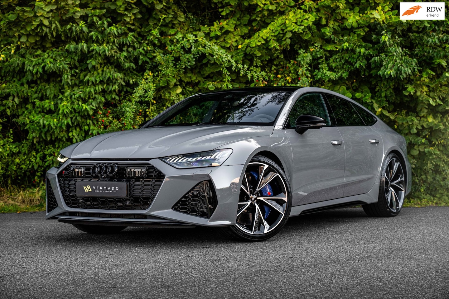 Audi RS7 - 4.0 TFSI 600PK Quattro Dynamic Plus Bom Vol 22 inch Pano Ceramic B&O 360 Stuurverwarming S - AutoWereld.nl