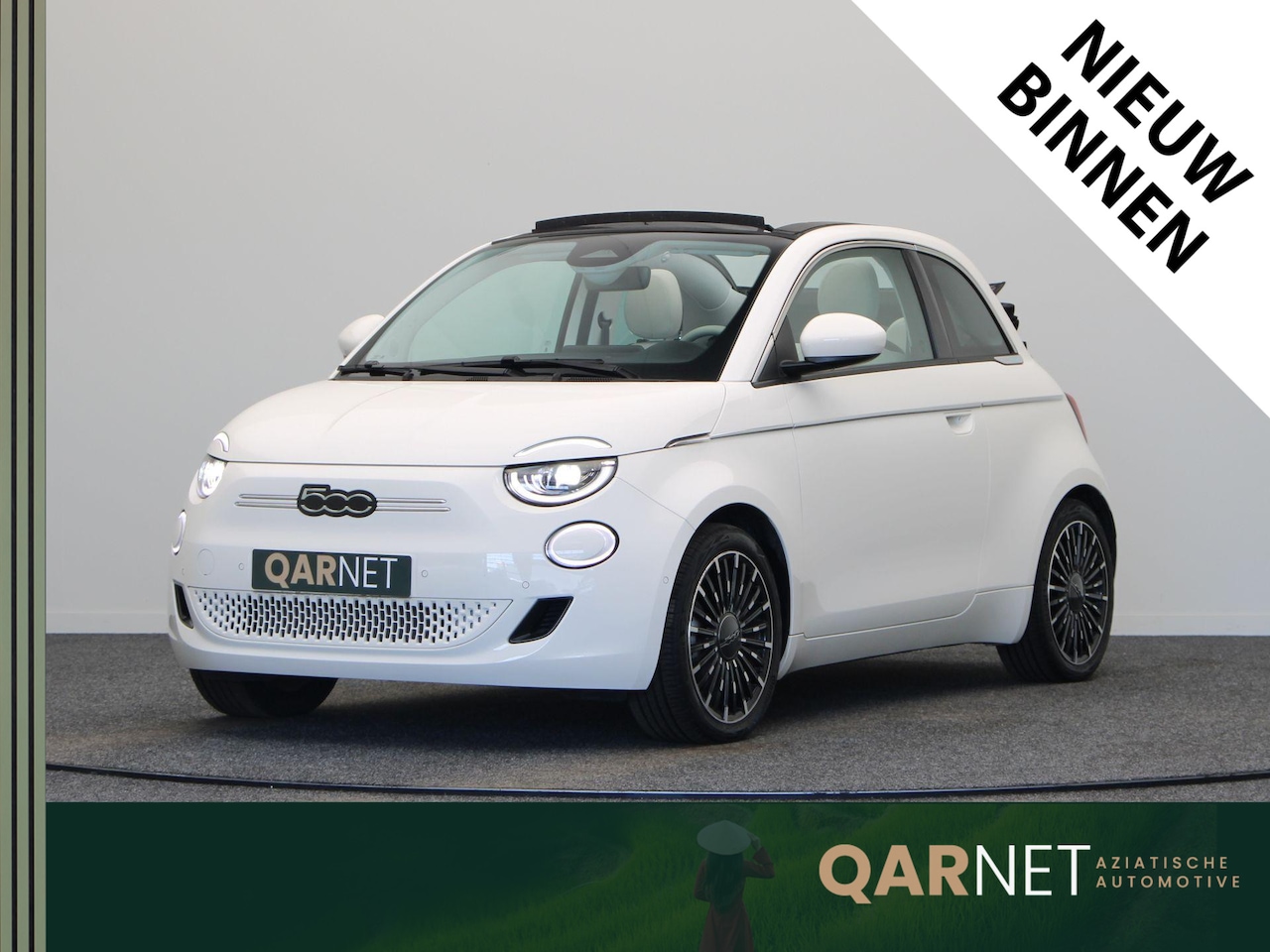 Fiat 500 C - La Prima 42 kWh | WLTP 299km | Getint Glas | Full Led | Apple Carplay & Android Auto | - AutoWereld.nl