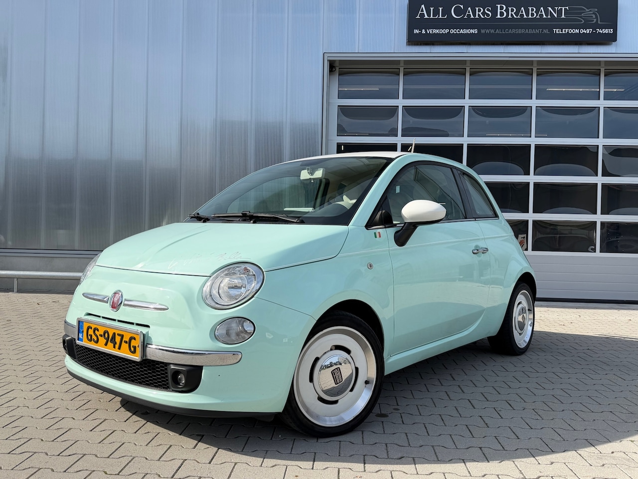 Fiat 500 - 0.9 TwinAir Turbo Vintage '57 /CarPlay/ leder/ - AutoWereld.nl