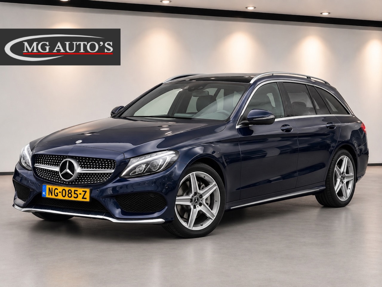 Mercedes-Benz C-klasse Estate - 180 AMG Sport Edition |Panoramadak | Trekhaak | Achteruitrijcamera | Stoelverwarming |Crui - AutoWereld.nl