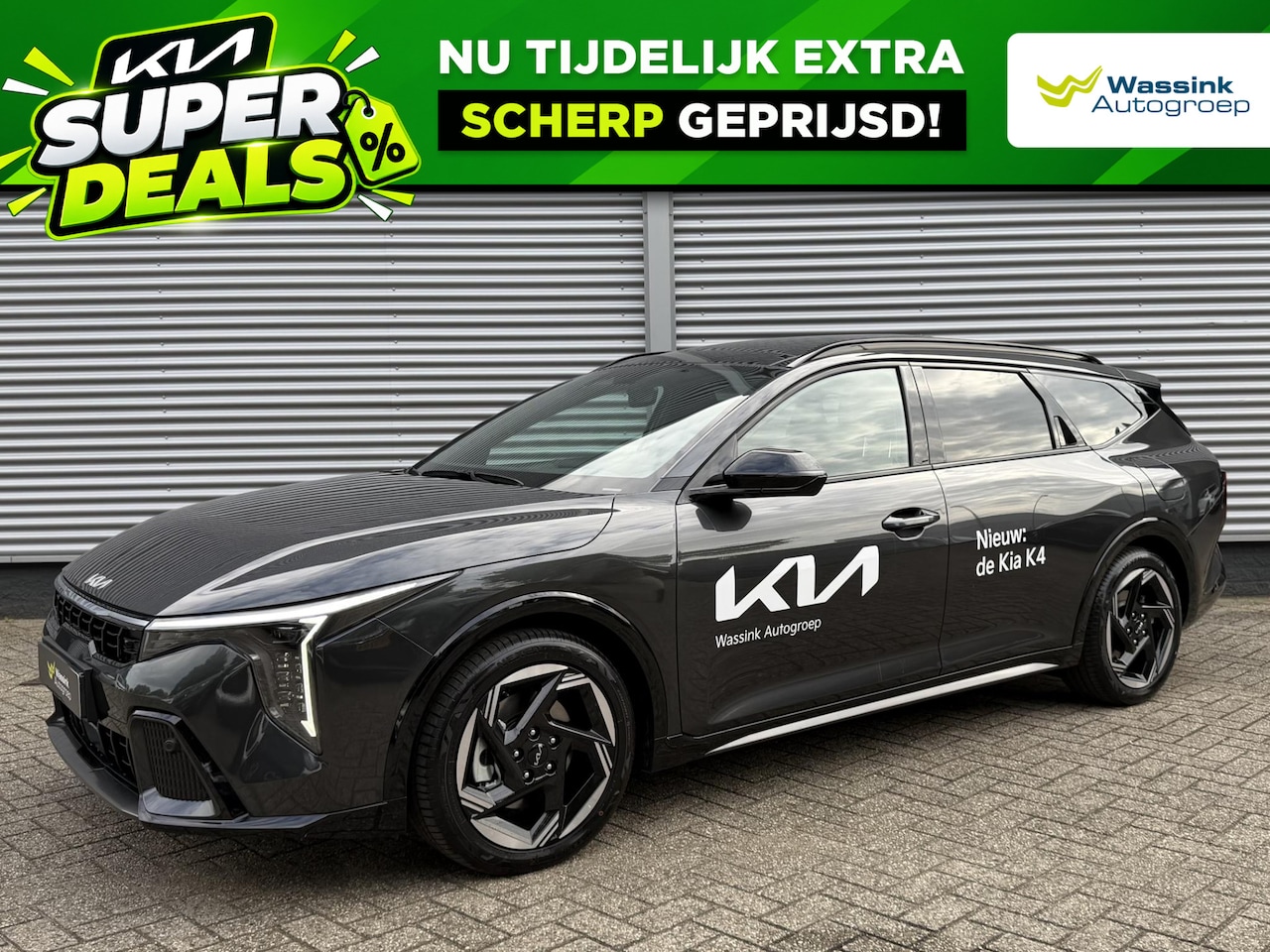 Kia K4 Sportswagon - 1.0 T-GDi MHEV GT-Line Launch Edition (pano) | Zwarte Logo's | Schuif/Kanteldak | Stoel/St - AutoWereld.nl