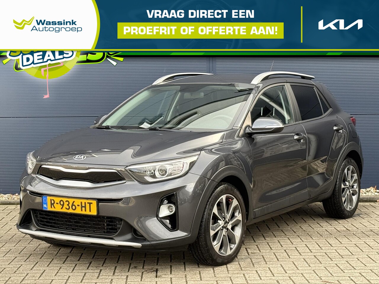 Kia Stonic - 1.0 T-GDi 100pk DynamicPlusLine | Camera | Apple Carplay/Android Auto  | Climate Control | - AutoWereld.nl