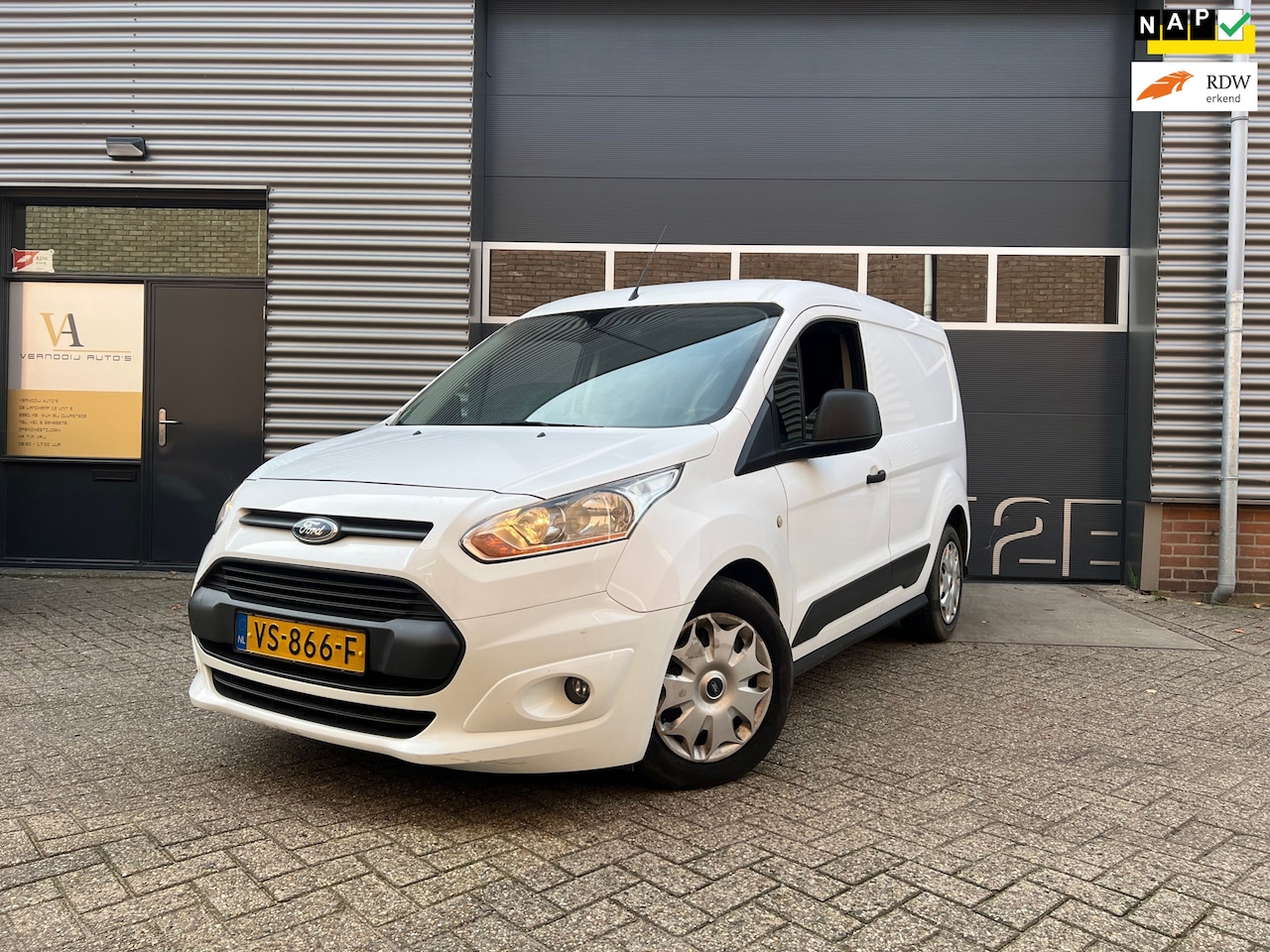 Ford Transit Connect - 1.6 TDCI 3-persoons Airco Camera Nette Bus! - AutoWereld.nl