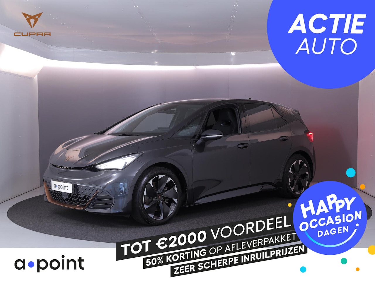 CUPRA Born - Adrenaline 62 kWh 230 pk | SOH 93,62% | Navigatie | Parkeersensoren | Achteruitrijcamera | - AutoWereld.nl