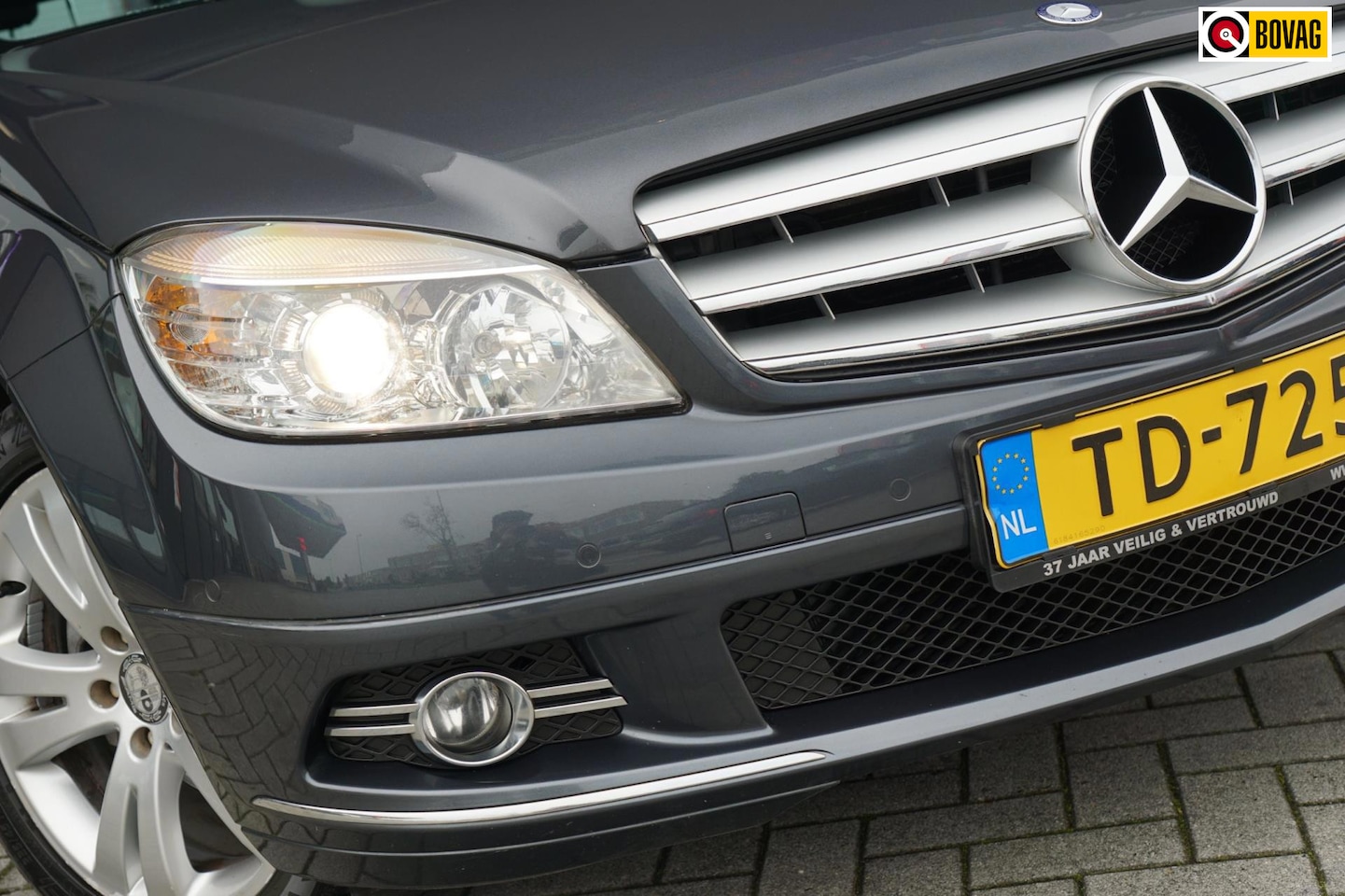 Mercedes-Benz C-klasse Estate - 180 Avantgarde AUTOMAAT - Tenorit Grey - Cruise/Clima/Nav - Topstaat - AutoWereld.nl