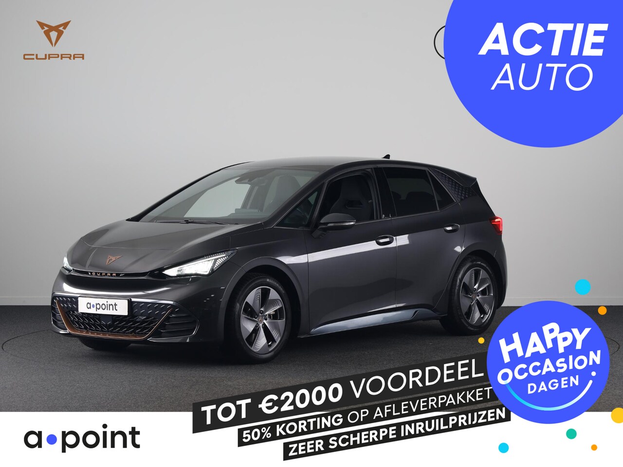 CUPRA Born - Impulse 62 kWh 204 pk | SOH 93,97% | Navigatie via App | Parkeersensoren | Autom. airco | - AutoWereld.nl