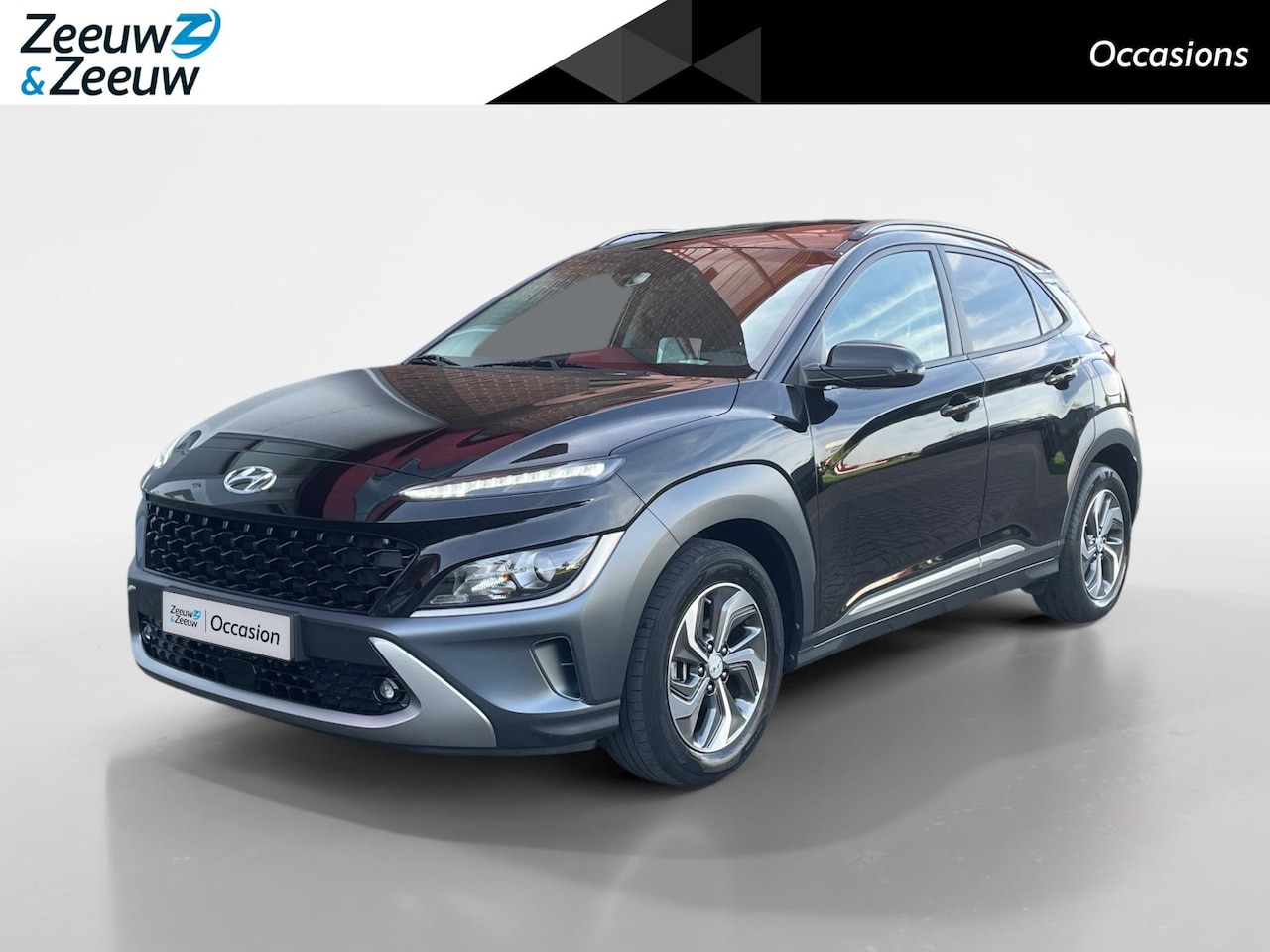 Hyundai Kona - 1.6 GDI HEV Fashion Sky | Navigatie| Lichtmetalen velgen| Parkeersensoren| Schuif- kanteld - AutoWereld.nl
