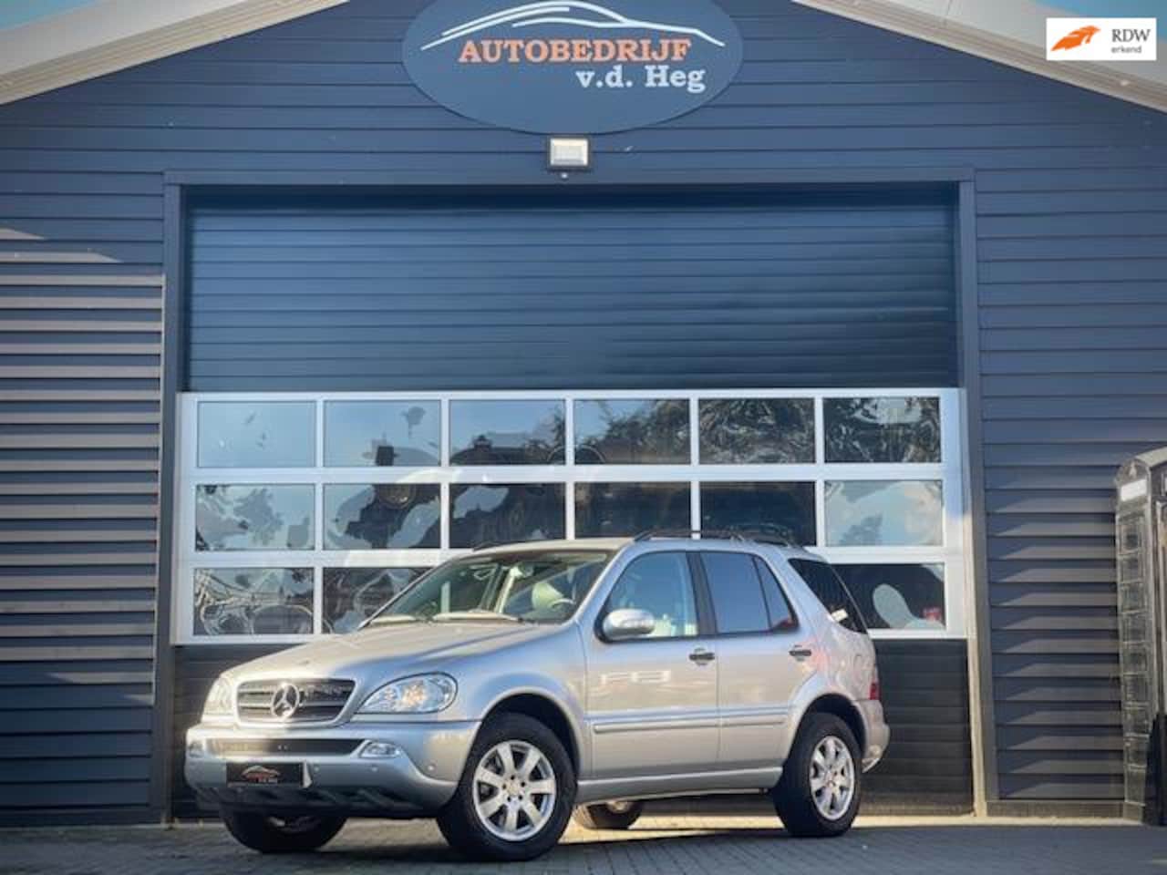 Mercedes-Benz M-klasse - ML 350 2003 zilver met Slechts 88482km!! youngtimer - AutoWereld.nl