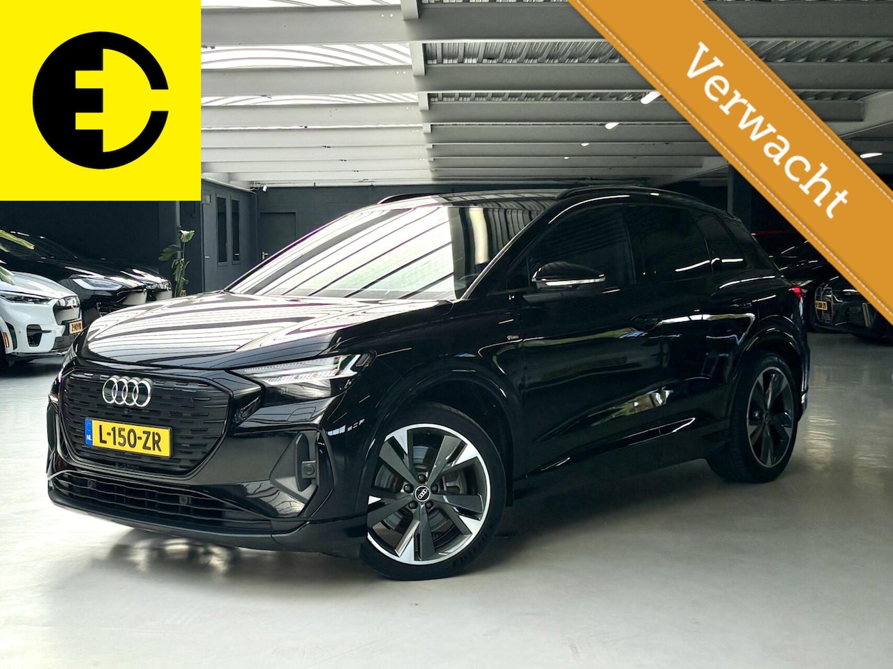 Audi Q4 e-tron - 40 Launch edition S Competition 77 kWh | Stoelverwarming | Leder |Incl.BTW - AutoWereld.nl