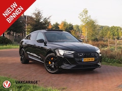 Audi e-tron Sportback - 55 quattro S edition 95 kWh | Panoramadak | 360 Camera | Dubbele Laadpoort | Apple Carplay