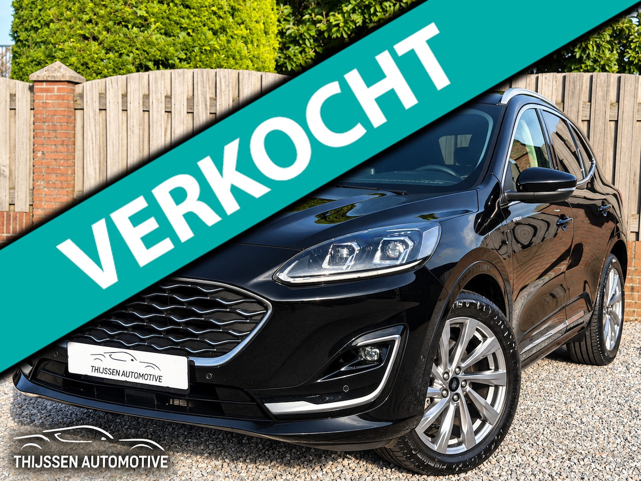 Ford Kuga - 2.5 PHEV Vignale MEMORY HUD STOELSTUUR VERWARMING NAVI P CAMERA LEDER DODEHOEK - AutoWereld.nl