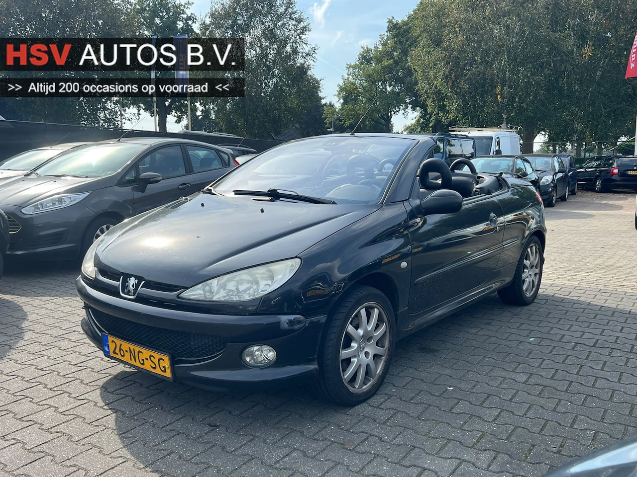 Peugeot 206 CC - 2.0-16V airco leer org NL - AutoWereld.nl