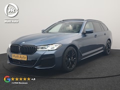 BMW 5-serie Touring - 530e M Sport PHEV 293pk Dealer O.H. | Active Steering | Trekhaak Af Fabriek | Panodak | He