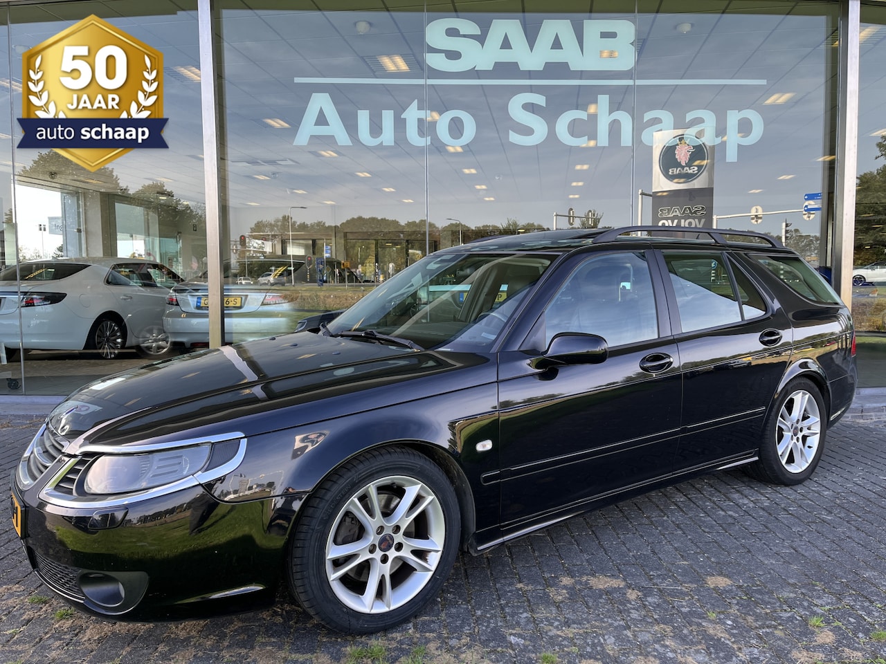 Saab 9-5 Estate - 2.3 Turbo Aero Automaat | Rijklaar | Schuifdak Trekhaak Xenon Stoelverwarming - AutoWereld.nl