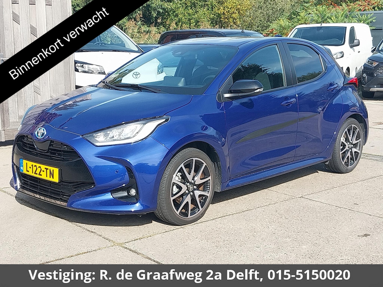 Toyota Yaris - 1.5 Hybrid Executive | Navigatie | Stoelverwarming | Half Leder | Privacy Glas | - AutoWereld.nl