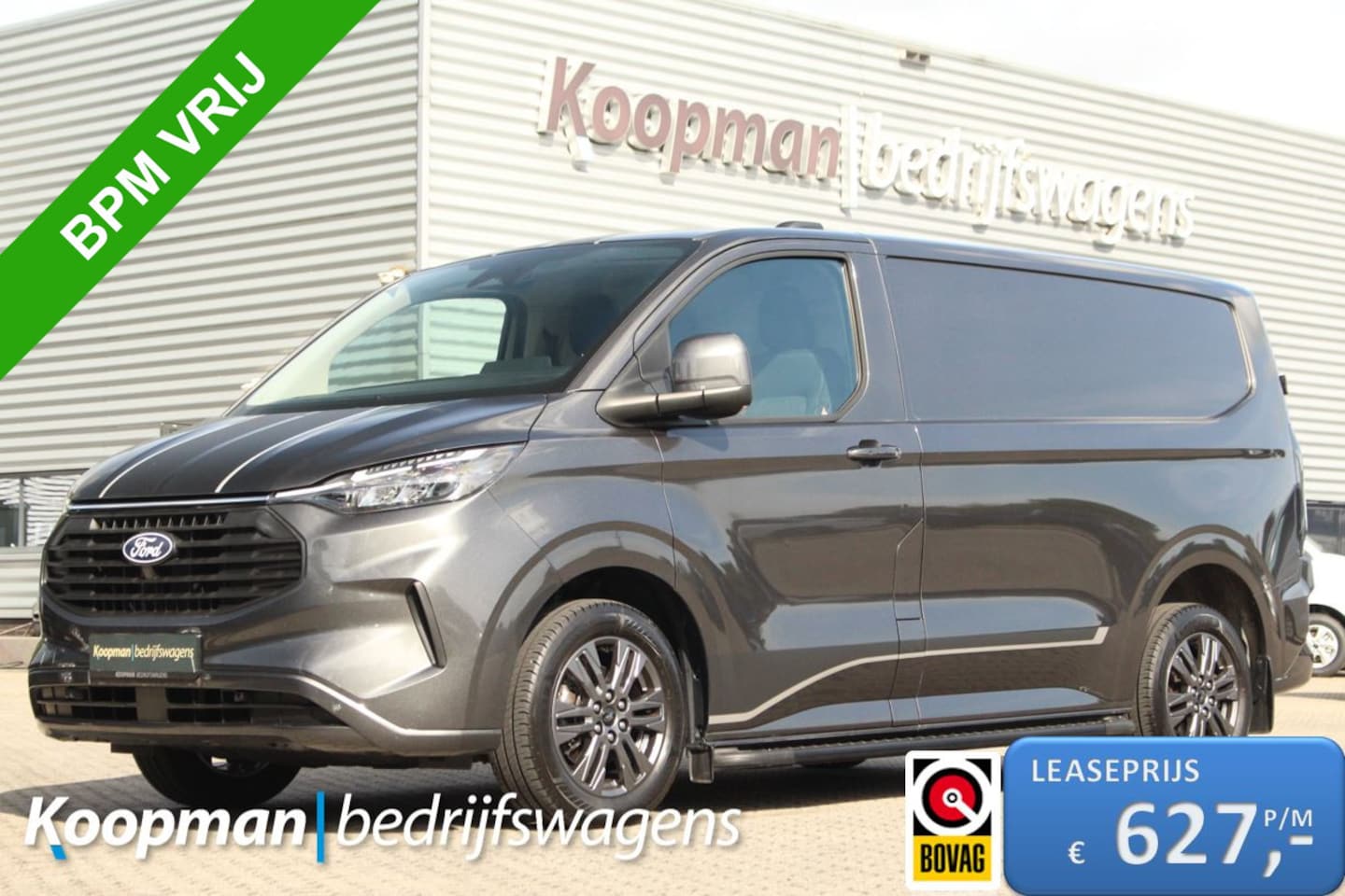 Ford Transit Custom - 280 2.0TDCI 136pk L1H1 Limited | Carplay/Android | Camera | Trekhaak | Keyless | Lease 627 - AutoWereld.nl
