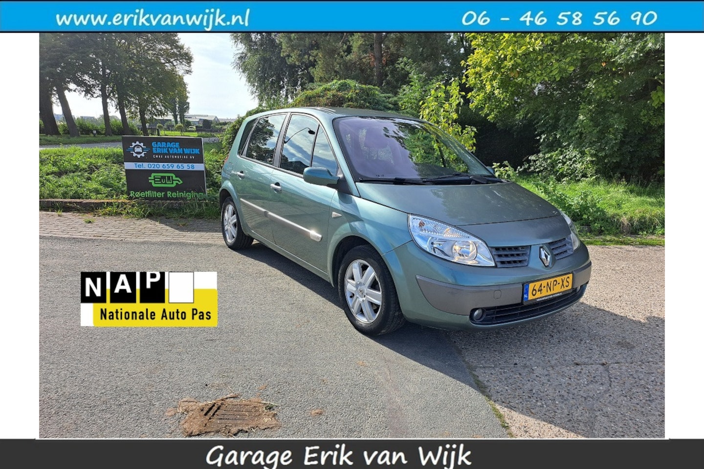 Renault Scénic - 1.6-16V Privilège Luxe Airco/Cruis control - AutoWereld.nl